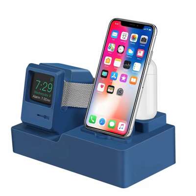 2 in 1 Wireless Charging Stand for Apple Watch, Charging Station for Air/pods