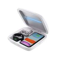 Portable W50 Mobile Phone UV Light Sterilizer Box Sterilization Box With Wireless Charging