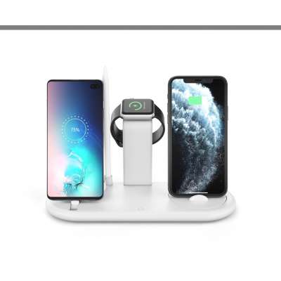 7 in 1 cell phone charging dock station for Apple  Iphone Airpods Iwatch Apple pen one wireless phone charger Stand for all