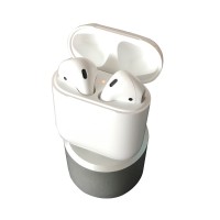 Private model new product aluminum alloy two-in-one base bracket FOR  airpod headset and iphone 8