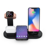 2019 new bestseller 4in1 wireless charger for iPhone for airpods charge best promotion gift